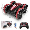 thumbnail image 6 of VILINICE Remote Control Car, 4WD RC Car with Double-Sided Driving, Land Water 2 in 1 Stunt Car, Toy Car for Boys & Girls, Gifts for Kids, Red, 6 of 9