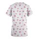 thumbnail image 3 of Tops Cortos para Mujeres con Cuello en V Y Bolsillo, Blusa de Manga Corta Impresa para Uso Casual Diario, 3 of 5