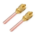 thumbnail image 3 of 2pcs Service Access Valve 1/4" SAE x 1/4" OD x 78mm Stem Core AC Refrigeration, 3 of 8