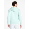 thumbnail image 5 of Athletic Works Men's and Big Men's Fleece Zip Hoodie Sweatshirt, Size S-5XLT, 5 of 6