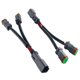 thumbnail image 1 of suitable for Y Type Leads Deutsch DT DTP 2 Pin Socket Adapter for LED Pod Work Light Retrofit Connectors Wiring Harness-CHENG DU SI XI, 1 of 5