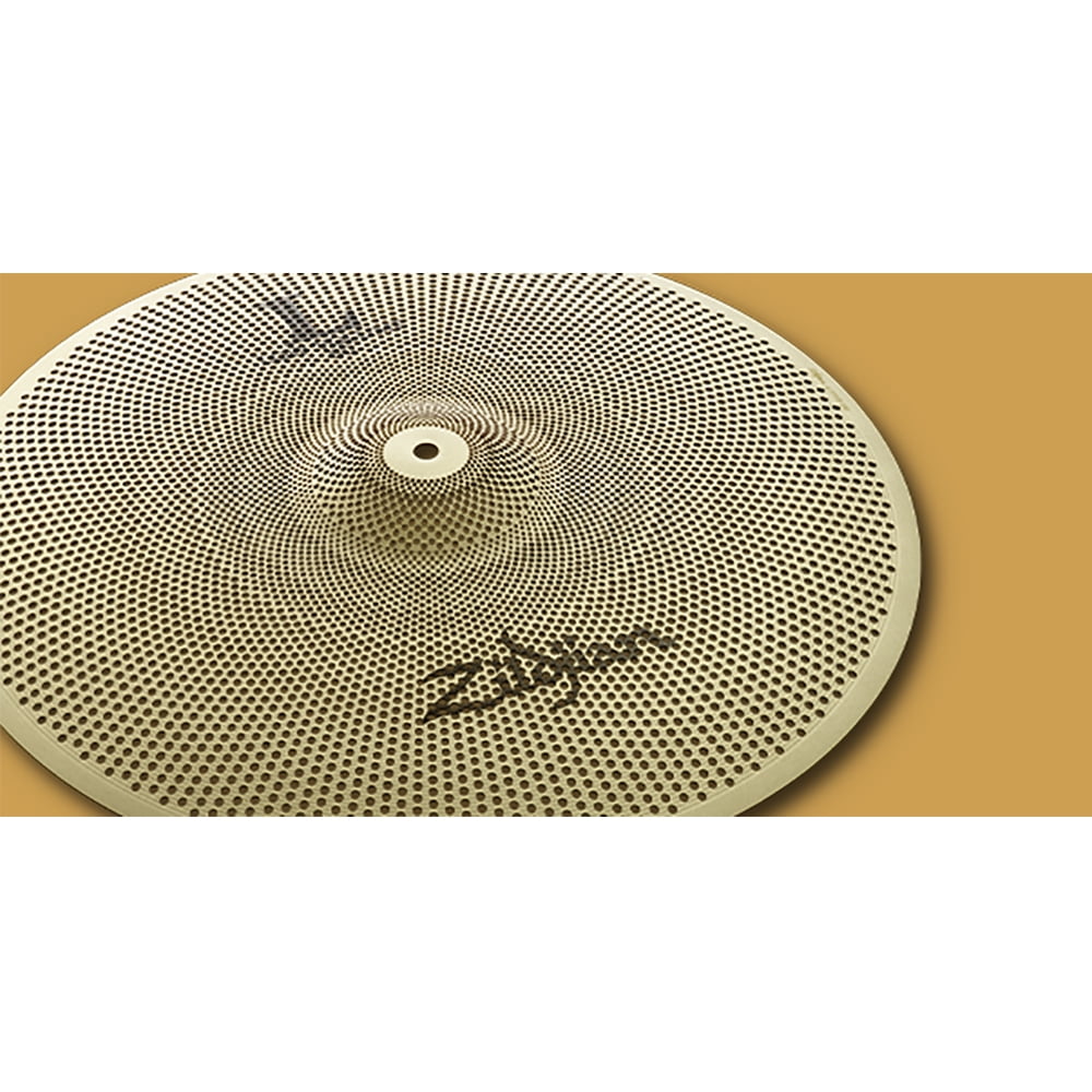 Zildjian LV348 L80 Low Volume 4-Cymbal Pack - 13" Hi-Hat Pair, 14" Crash, 18" Crash/Ride