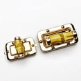 thumbnail image 4 of Eigraketly Cerraduras giratorias para bolsos de bricolaje, mano de obra fina y hebillas de Clip a presión de cierre sólido y duradero Herramientas y ferretería oro l, 4 of 6