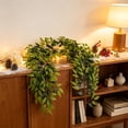 thumbnail image 3 of Artificial Autumn Maple Leaf Vine, Thanksgiving Garland for Door Mantel Wall Staircase and Table, Realistic Fall Harvest Home Decor and Seasonal Party Display Accent, 67in, D, 3 of 5