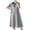Gray B, variant on Stamzod Maternity Midi Dress Baby Shower Pregnancy Dresses for Photoshoot Maternity Outfits Summer Clothes 2026 Gray B L