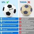 thumbnail image 4 of Balón de fútbol de espuma SRG Silent, tamaño 5, para entrenamiento en interiores, 4 of 7