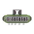 thumbnail image 2 of CarLights360 For Chevy Sonic 2012-2020 Blower Motor Resistor Connector | Plastic | Metal Contact Terminal Material | Blade Terminal | Push On Attachment Method | Rectangle Connector | For 15305921, 2 of 5