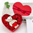 thumbnail image 5 of LN-Rose Bear Gift Box - Valentine's Day Gift, Flower Bear in Love, Gift Box Included, 5 of 5