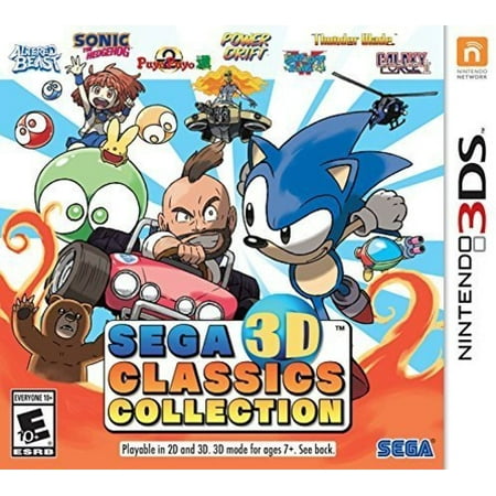 Sega 3D Classic Collection for Nintendo 3DS (Best 3ds Classic Games)