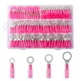 thumbnail image 2 of 200Pcs Ring Eyelet Heat Shrink Wire 22-16AWG GA Gauge Connectors Terminals Kit, 2 of 2