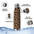 thumbnail image 4 of Leopard Print 29oz Stainless Steel Insulated Thermos with Tea Filter, 360° Printed Travel Bottle, Leakproof BPA-Free Flask with Anti-Slip Base, 304 Inner & 201 Outer, Vacuum Cup, 4 of 6