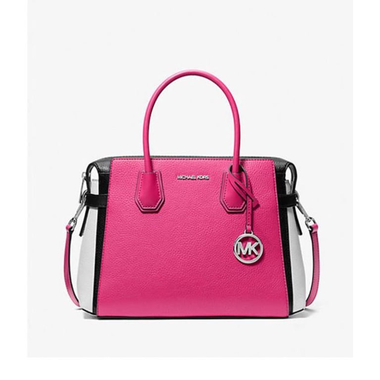Michael Kors Women's Mercer Medium Color-Block Belted Satchel