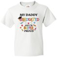 thumbnail image 3 of Inktastic My Daddy Graduated and I'm Super Proud Youth T-Shirt, 3 of 5