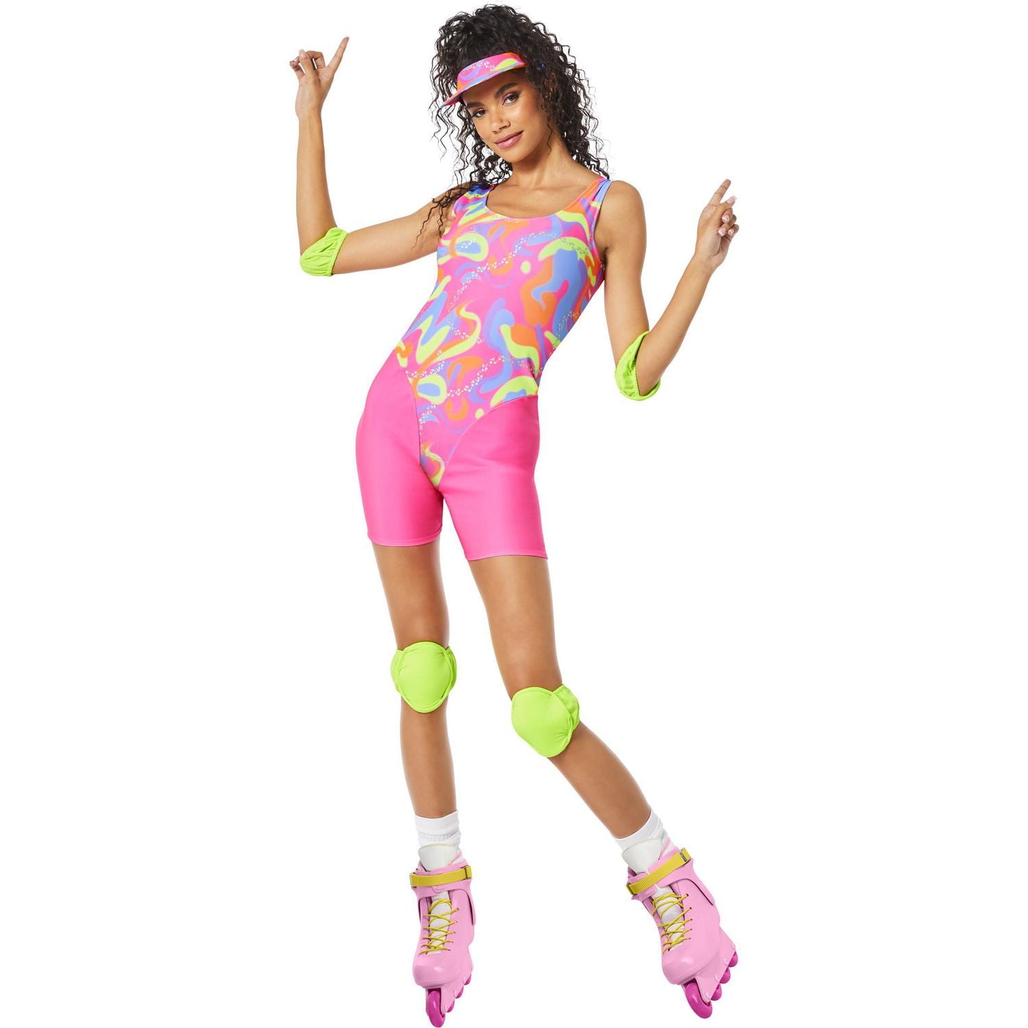 InSpirit Designs Officially Licensed Skating Barbie Adult Halloween Costume, Extra Large