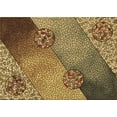 thumbnail image 1 of Ahgly Company Indoor Rectangle Patterned GoldenRod Gold Area Rugs, 2' x 4', 1 of 6