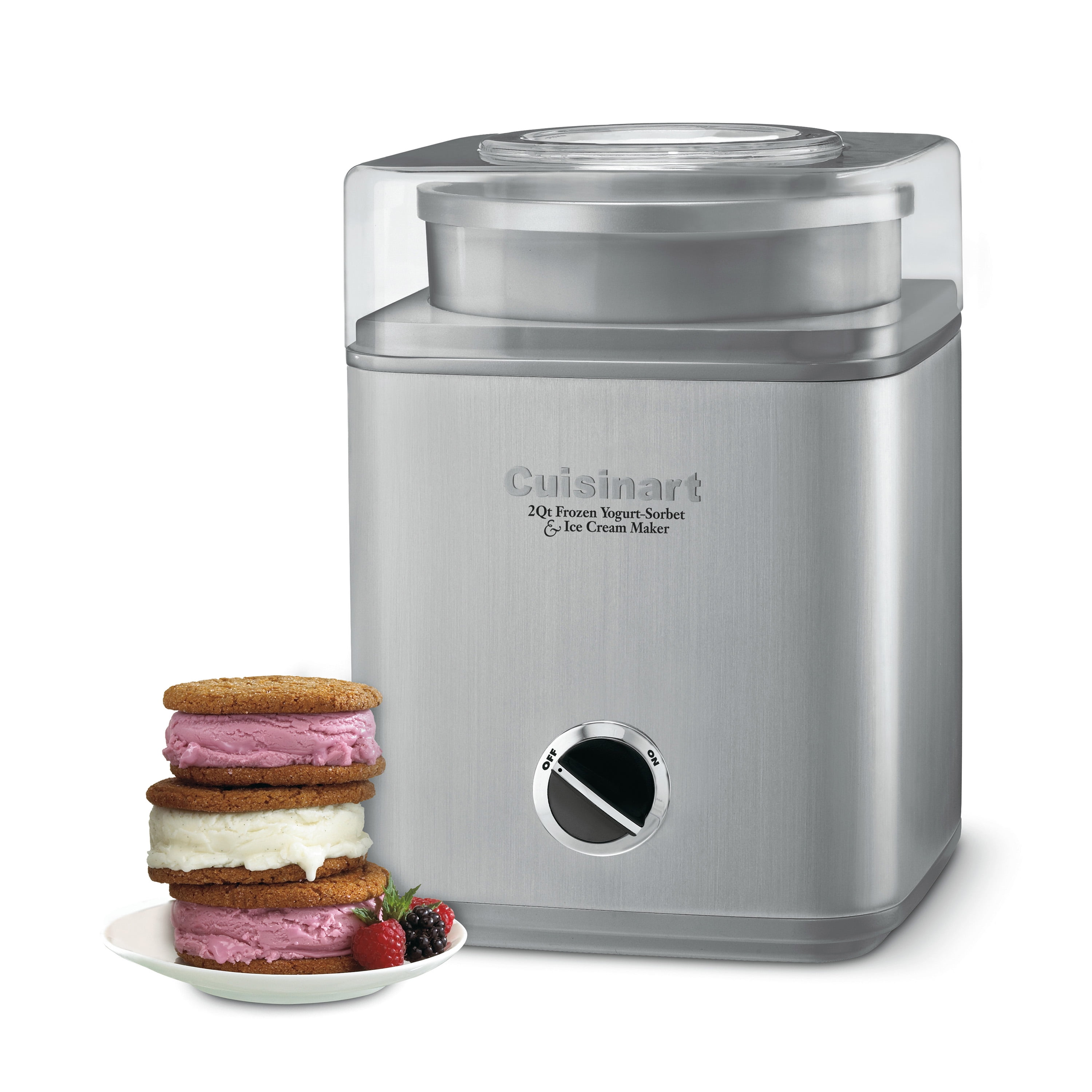 Cuisinart Electric 2.0 Qt Ice Cream Maker with Double Insulated