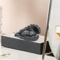 thumbnail image 4 of FRCOLOR 1Pack Angel Cat Statue Cat Shape Sleeping Pose Pet Memorial 11.8x7.9x3.9in, 4 of 6