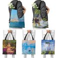 thumbnail image 4 of Bolso de lona, hermoso bolso de hombro., 4 of 4