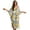 Yellow and Blue - Lemon Flower, variant on DISNIMO Lemon Flower Print Women Kaftan Dress Plus Size Swimsuit Cover Up V Neck Batwing Sleeve Caftans Beach Dress Summer Swimsuit Loungewear V Neck Loose Fit Bathing Suit Coverups