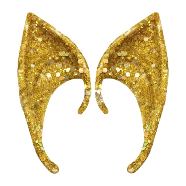 1 par hadas suaves Pixie Elven disfraz de boda Dorado 10cm Sunnimix Oreja de elfo de Halloween