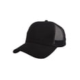 thumbnail image 1 of Top Headwear Straw Adjustable Trucker Hat - Black, 1 of 2