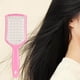 thumbnail image 5 of Cepillo desenredante para cabello rizado para hombres y mujeres, portátil, profesional, para peinar. Rosa, 5 of 9
