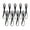 Black, variant on YIHONGMU 9PCS Non-Slip Sports Headband for Men - Black