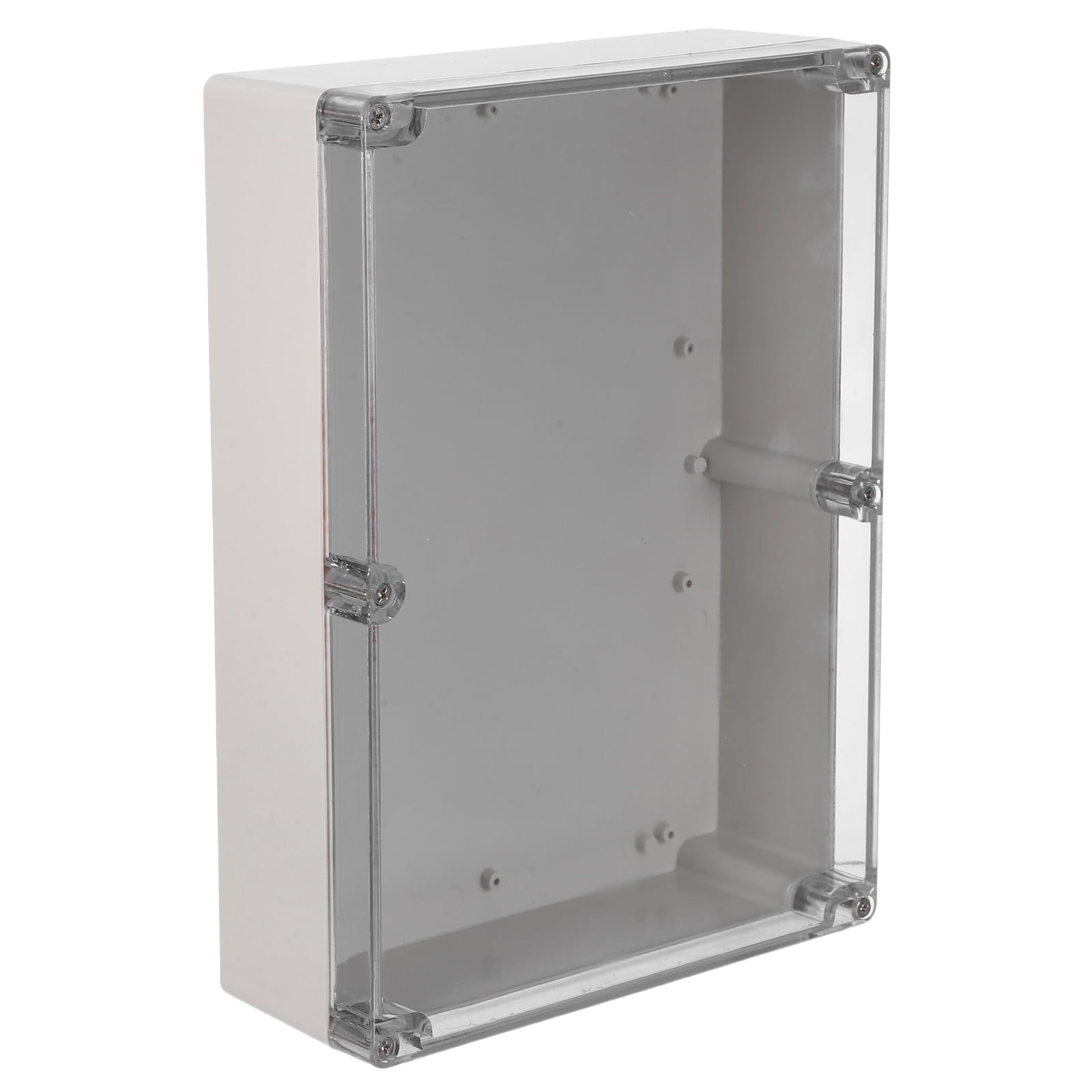 DEEPCRAFF 1Set Waterproof Electrical Enclosure Outdoor Plastic Junction Box with Transparent Lid for Easy Wiring