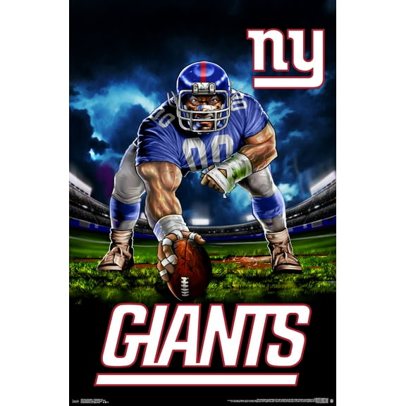 NFL New York Giants - 3 Point Stance 19 Wall Poster, 22.375" x 34"