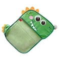 thumbnail image 3 of Bolsa de almacenamiento para juguetes de baño para niños, de malla de gran capacidad, con forma de dinosaurio y ventosa., 3 of 12