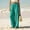 *Green, variant on ClodeEU Women's High Waisted Linen Blend Wide Leg Pants, Elastic Waist Flowy Trousers with Pockets Army Green,Women's Plus L
