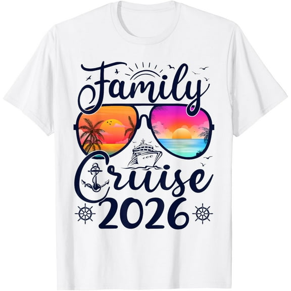 Family Cruise 2026 Summer Vacation Matching Family Cruise T-Shirt Shirts