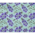 thumbnail image 4 of oneOone Cotton Flex Violet Fabric Florals Craft Projects Decor Fabric Printed By The Yard 40 Inch Wide-CI8, 4 of 4