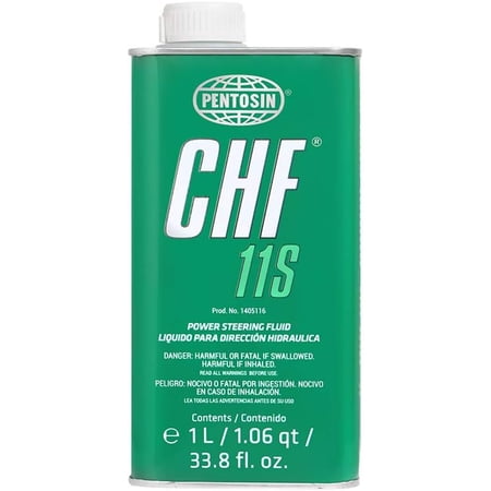 Pentosin 1405116 CHF 11S Long-Life Synthetic Hydraulic Fluid for Audi, Bentley, BMW, Chrysler, Dodge, Jeep, Mercedes-Benz, Mini, Porsche, Saab, Volkswagen, Volvo, and More; 1 Liter
