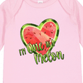 thumbnail image 4 of Inktastic I'm One in a Melon Watermelon Heart Boys or Girls Long Sleeve Baby Bodysuit, 4 of 5