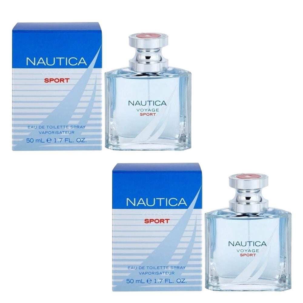 Pack of 2) Nautica Voyage Sport Eau de Toilette, 1.7 Fluid Ounce - Walmart .com