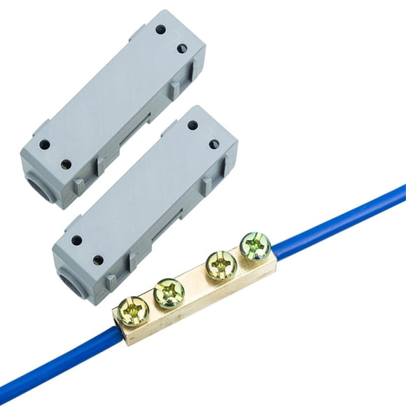 2PCS Wire Connector I Type Splitter Screw Terminal Block Set