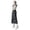 Dark Gray, variant on Women's Tennis Skirts Summer Tartan Plaid Midi Skirt With High Waist Wrap Front Slit For Everyday Occasions Formal Events Women Gray XL