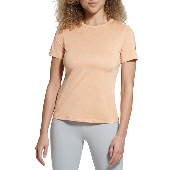 MSRP $24 Bass Outdoor Womens Knit T-Shirt Orange Buff Size Large