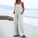 thumbnail image 2 of Trajes de Mujer Casual Suelto Impreso sin Mangas Correa Trasera, Cuello en V con Bolsillos para el Verano Y el Uso Diario, 2 of 6