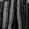 thumbnail image 4 of Briggs Women's Shorts Sz L Striped Linen Blend Short W/Pockets Black, 4 of 4