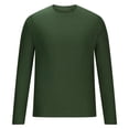 thumbnail image 2 of Diufon Sun Protection Shirts for Men UPF 50+ Long Sleeve Crewneck Tops Athletic Gym Shirt for Hiking Running, 2 of 7
