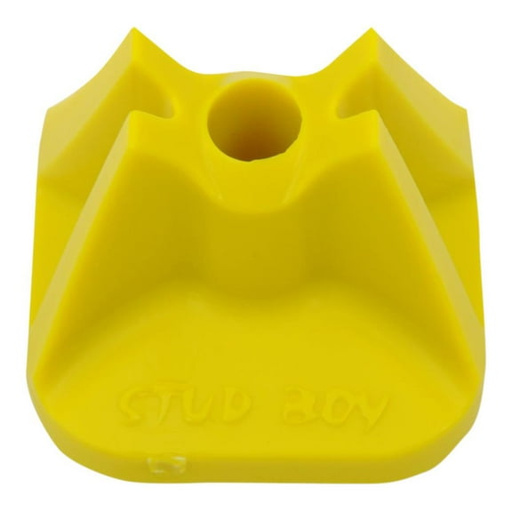 Stud Boy Pro  SuperLite Single Backer Plates Hi-Vis Yellow 24pk (2513-P1-HVY)