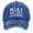 Blue, variant on Wide Brim Sun Hats Stylish Unisex Printed Baseball Cap Adjustable Hat