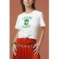 thumbnail image 4 of St Patricks Day Feeling Clucky Juniors Soft T Shirt, 4 of 5