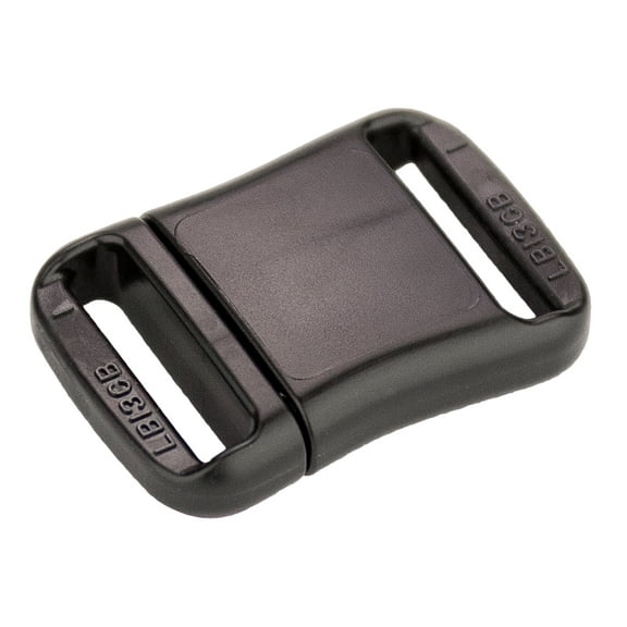 50 - 1/2 inch YKK Safety Flat Side Release Plastic Buckles