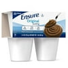 Ensure Original Pudding, Milk Chocolate, 4oz Cups - Pack of 4