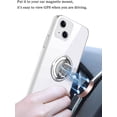 thumbnail image 5 of Compatible with iPhone 14 Case Crystal Clear Shockproof Protective Silicone Case with Ring Holder Kickstand Anti-Scratch Flexible TPU Bumper Cover - Clear, 5 of 16