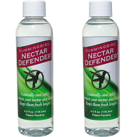 Nectar Defender - Hummingbird Nectar Extender | 2 Pack | Prolongs the Life of Nectar Naturally