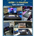 thumbnail image 6 of Large Gaming Mouse Pad Desk Mat, Superior Micro-Weave Cloth for Precise Mouse Control, Non-Slip Rubber Base, Stitched Edges, Water-Resistant, for Gamer, Office & Home, 31.5" x 11.8", 6 of 7